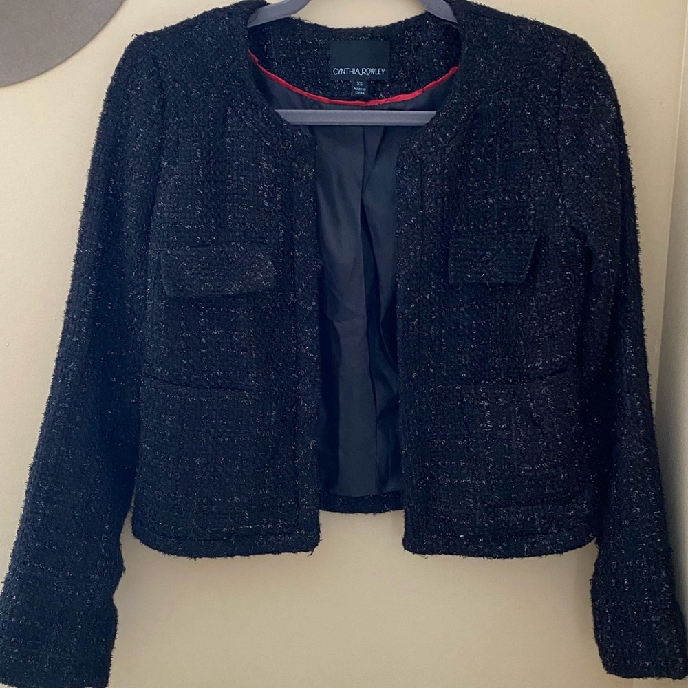 Vintage Inspired cropped blazer